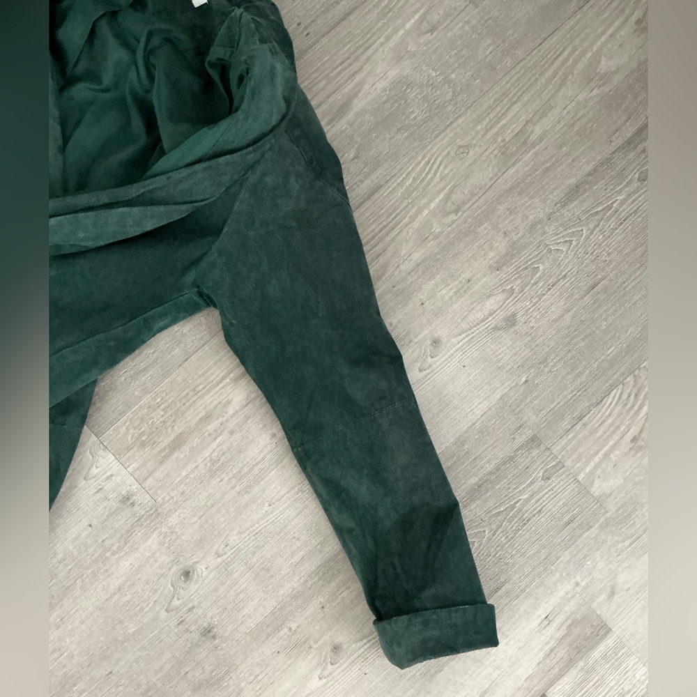 Vintage Ellen Ashley 100% Suede Swing Coat - Picture 6 of 9